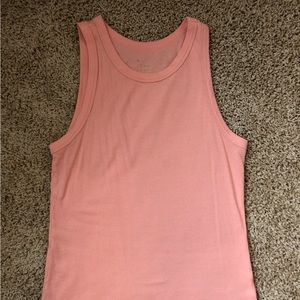 A new day high neck ribbed tank